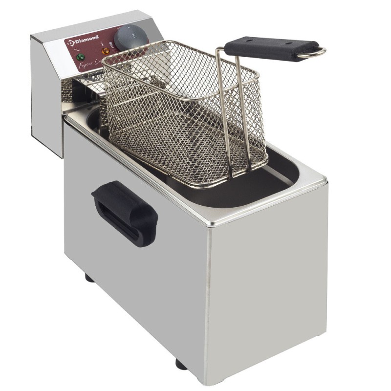 DIAMOND - Friteuse de table électrique 4 litres