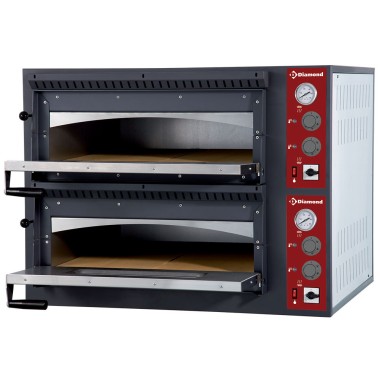 DIAMOND - Four électrique 2x 4 pizzas 2 chambres