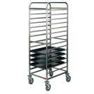 DIAMOND - Échelle à platines inox-14x 600x400mm