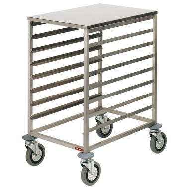 DIAMOND - Échelle à platines 8x 600x400mm- tablette inox
