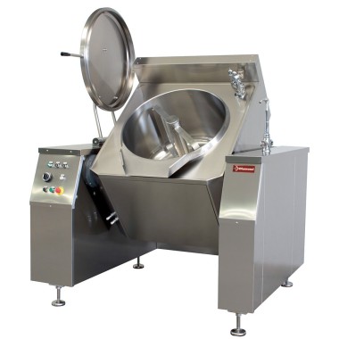 DIAMOND -Marmite basculante électrique+mélangeur 200litres