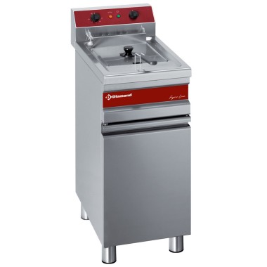 DIAMOND -Friteuse électrique 1cuve 14 litres sur armoire