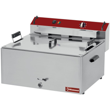 DIAMOND - Friteuse électrique-1cuve 30 litres-inox