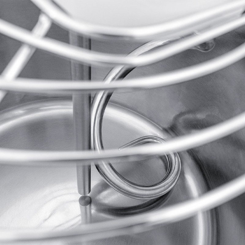 DIAMOND -Pétrin à spirale 22 litres-timer-sur roues
