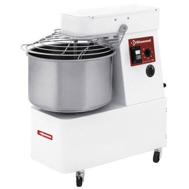 DIAMOND -Pétrin spirale 22 litres-2 vitesses-timer-sur roues