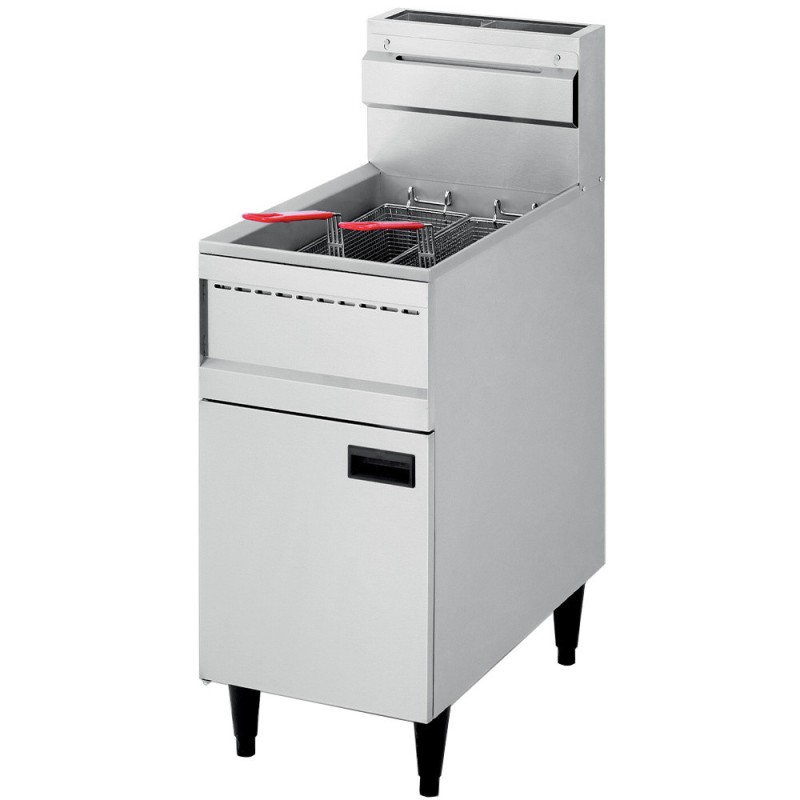 DIAMOND -Friteuse gaz-haut rendement-cuve 23 litres
