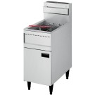 DIAMOND -Friteuse gaz-haut rendement-cuve 23 litres