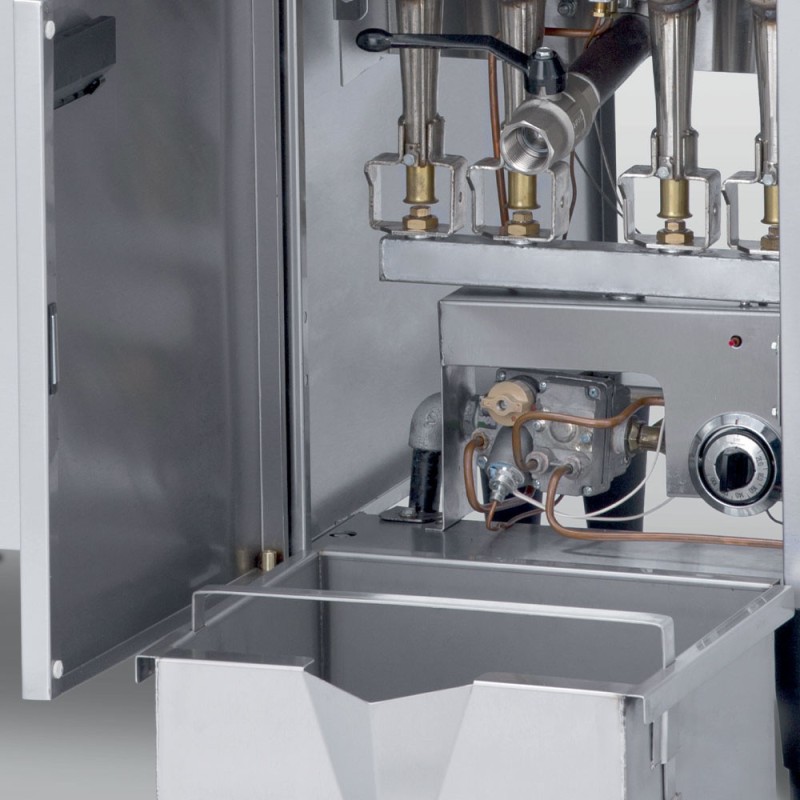 DIAMOND -Friteuse gaz-haut rendement-cuve 23 litres