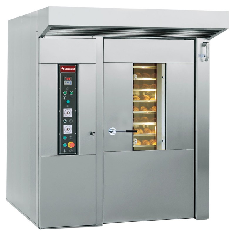 DIAMOND - Four boulangerie/pâtisserie rotatif-15/18 niveaux