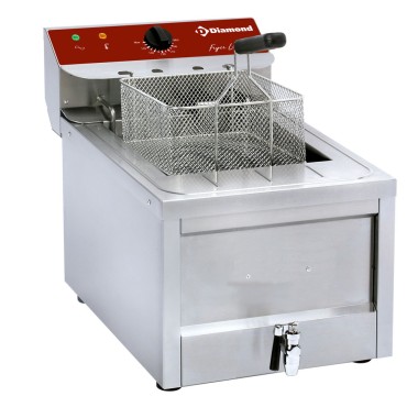DIAMOND - Friteuse électrique 12 litres -top-
