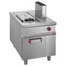 DIAMOND -Friteuse gaz 1 cuve 18 litres sur armoire