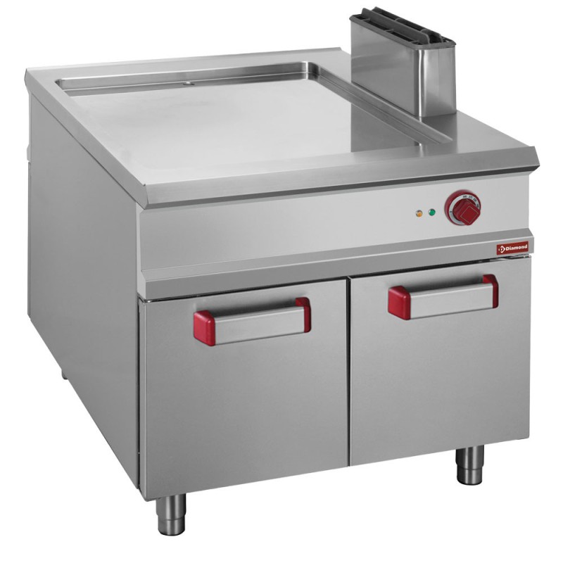 DIAMOND -Plaque de cuisson lisse gaz-sur armoire GN2/1