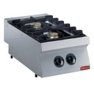 DIAMOND - Cuisinière gaz 2 feux-2x 5,5 kw -top-