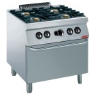 DIAMOND -Fourneau 4 feux 5,5 kw-four gaz GN2/1