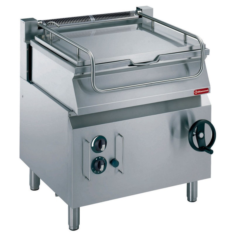 DIAMOND -Sauteuse gaz basculante cuve 60 litres-sur meuble
