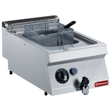 DIAMOND - Friteuse gaz cuve en -y-7 litres -top-