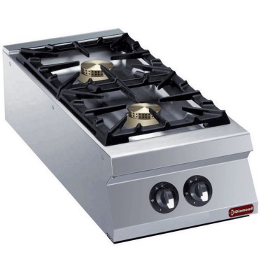 DIAMOND -Cuisinière 2 feux vifs gaz -top-powerful