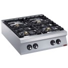 DIAMOND - Cuisinière 4 feux vifs gaz -top-