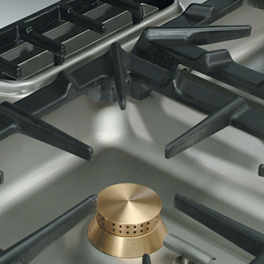 DIAMOND -Fourneau gaz 4 feux- four électrique GN 2/1-