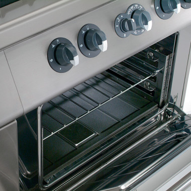 DIAMOND -Fourneau gaz 4 feux- four électrique GN 2/1-