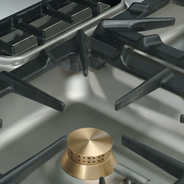 DIAMOND - Cuisinière 6 feux vifs gaz -top-