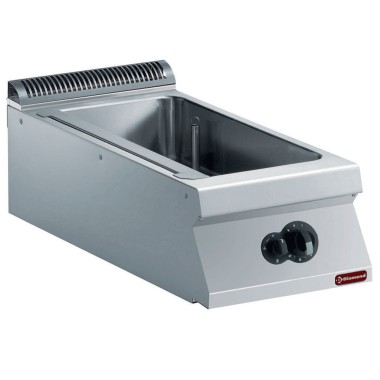 DIAMOND -Bain-marie gaz-4 GN 1/3-h150 mm