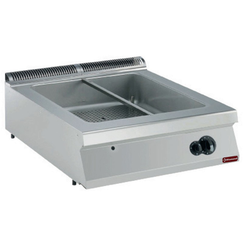 DIAMOND - Bain-marie gaz -8 GN1/3 h150 mm