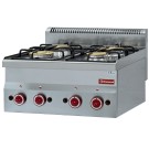 DIAMOND - Cuisinière 4 feux gaz -top-