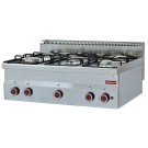 DIAMOND - Cuisinière 5 feux gaz -top-