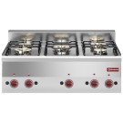 DIAMOND - Cuisinière 5 feux gaz -top-
