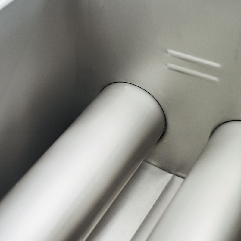 DIAMOND - Friteuse gaz, 2 cuves 8 litres -top-