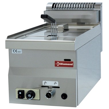 DIAMOND - Friteuse gaz,1 cuve 8 litres -top-
