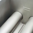 DIAMOND - Friteuse gaz,1 cuve 8 litres -top-