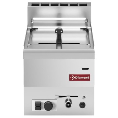 DIAMOND - Friteuse gaz-1 cuve 8 litres -top-