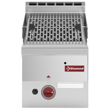 DIAMOND -Grill pierre de lave gaz-grille de cuisson fonte