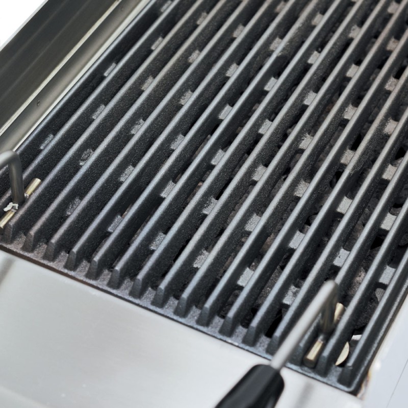 DIAMOND -Grill pierre de lave gaz-grille de cuisson fonte