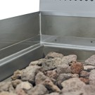 DIAMOND -Grill pierre de lave gaz-grille de cuisson fonte