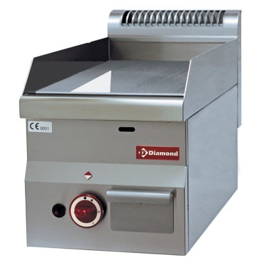 DIAMOND - Plaque de cuisson gaz - surface lisse l300 x p600 x h280/400