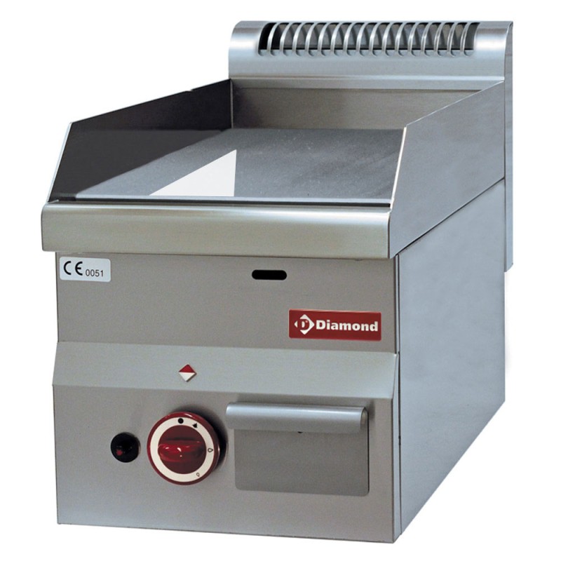 DIAMOND - Plaque de cuisson gaz - surface lisse l300 x p600 x h280/400