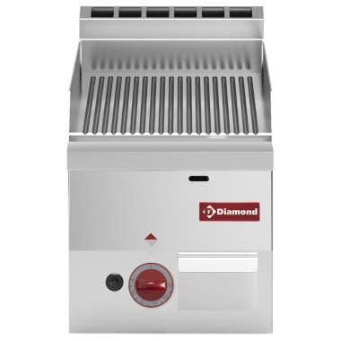 DIAMOND -Plaque de cuisson gaz-surface nervurée