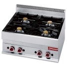 DIAMOND - Cuisinière gaz 4 feux vifs -top-