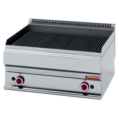 DIAMOND -Grill-vapeur gaz-avec grille de cuisson en fonte