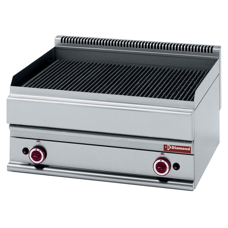 DIAMOND -Grill-vapeur gaz-avec grille de cuisson en fonte