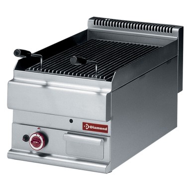 DIAMOND -Grill pierre de lave gaz-grille de cuisson en fonte