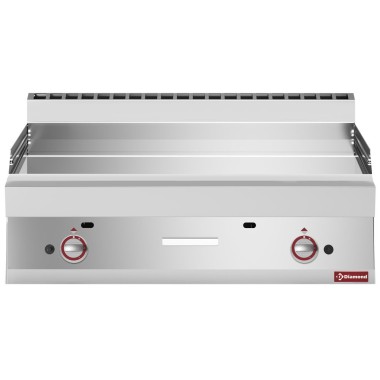 DIAMOND - Plaque de cuisson gaz extra-large surface lisse