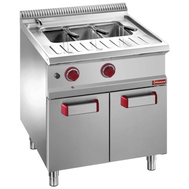 DIAMOND -Cuiseur à pâtes gaz 1 cuve 40 litres-armoire