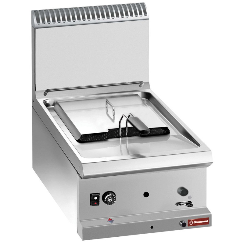 DIAMOND -Friteuse gaz 1 cuve de 9 litres -top-
