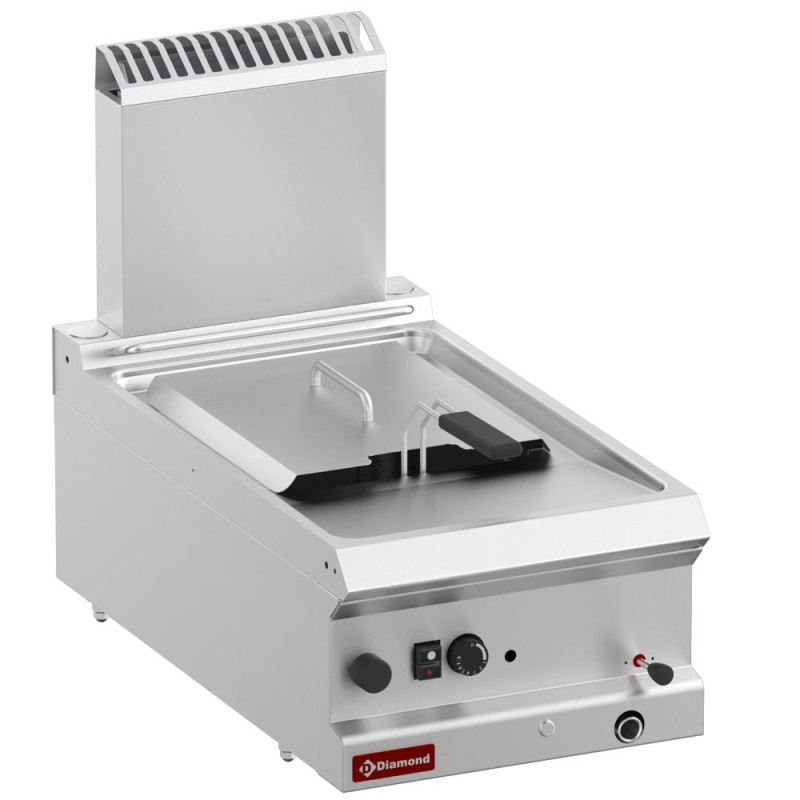 DIAMOND -Friteuse gaz 1 cuve de 9 litres -top-