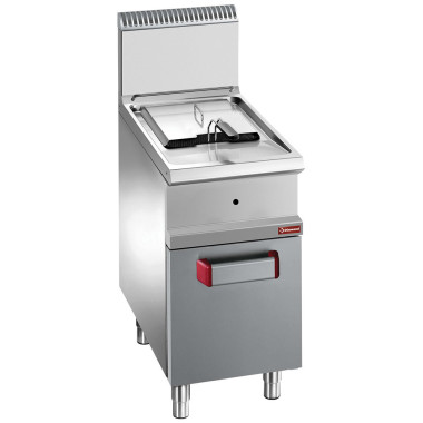 DIAMOND -Friteuse gaz 1 cuve 14 litres sur armoire
