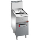 DIAMOND -Friteuse gaz 1 cuve 14 litres sur armoire